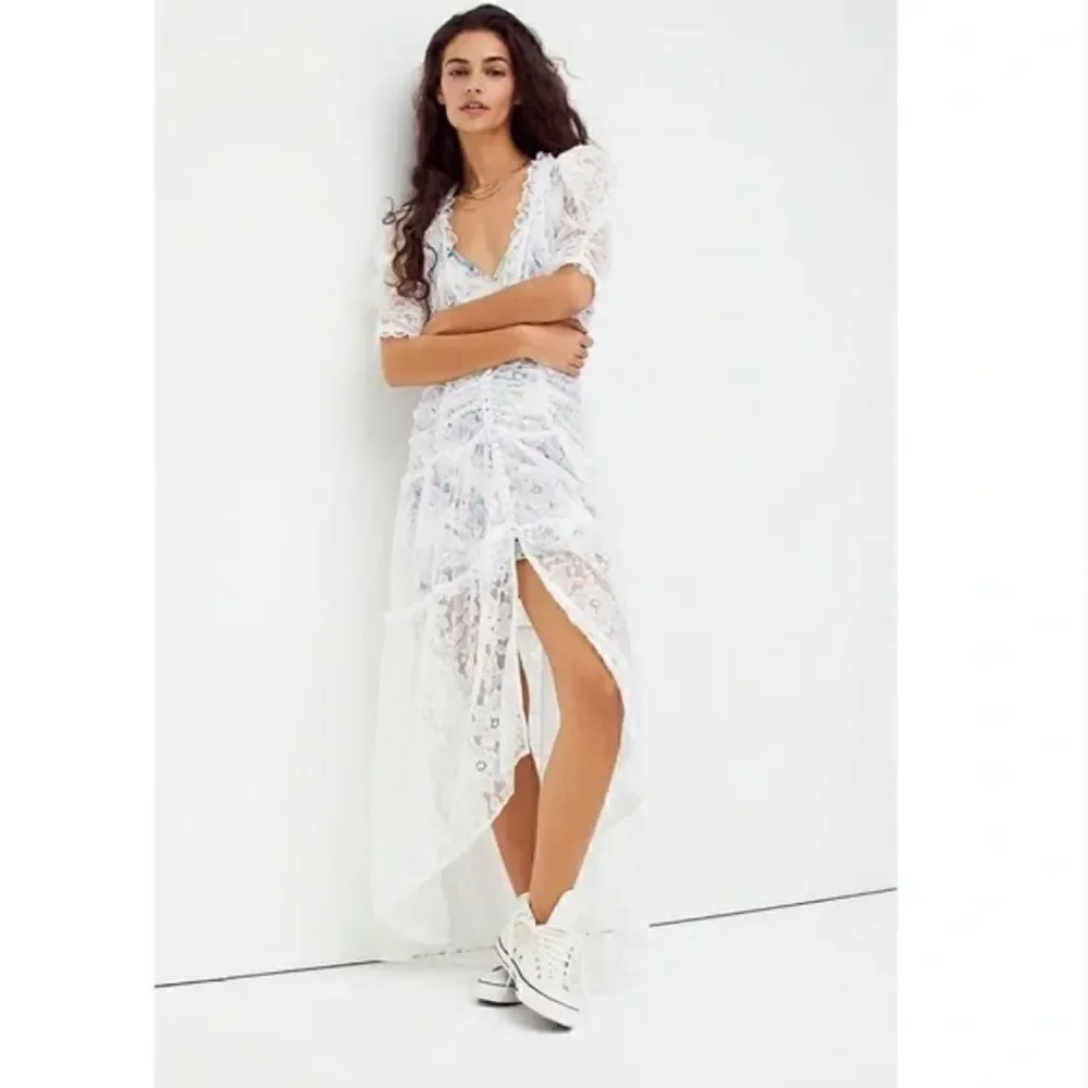 Free People Lorette Midi Dress x For Love & Lemons